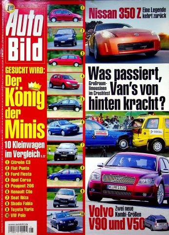 Deckblatt Auto Bild (28/2002)